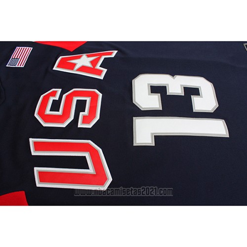 Camiseta USA 2008 Paul #13 Azul